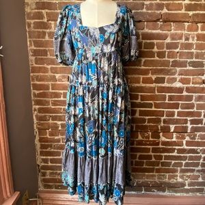 Ulla johnson printed cotton dress size 2